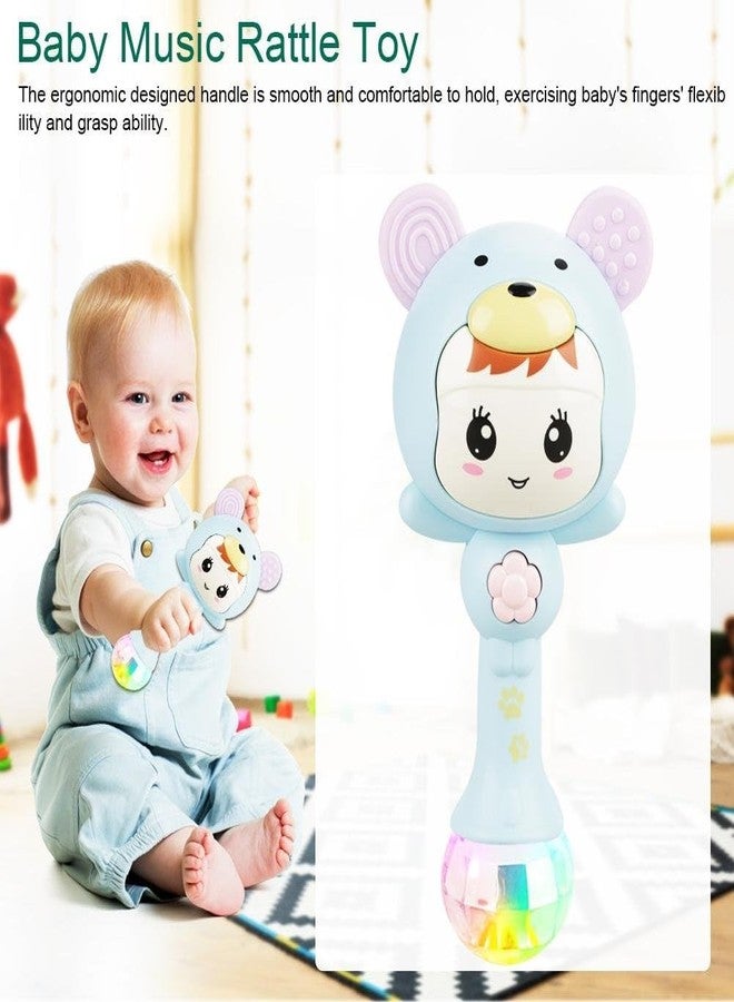 Slipps Educational Baby Rattle, Electronic Light Musical Teether - Baby Sensory Sound Toys, 3-12 Months (Blue) - Image 2
